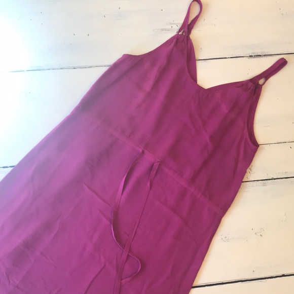 LAMADE Magenta Pure Silk Dress - Picture 7 of 8